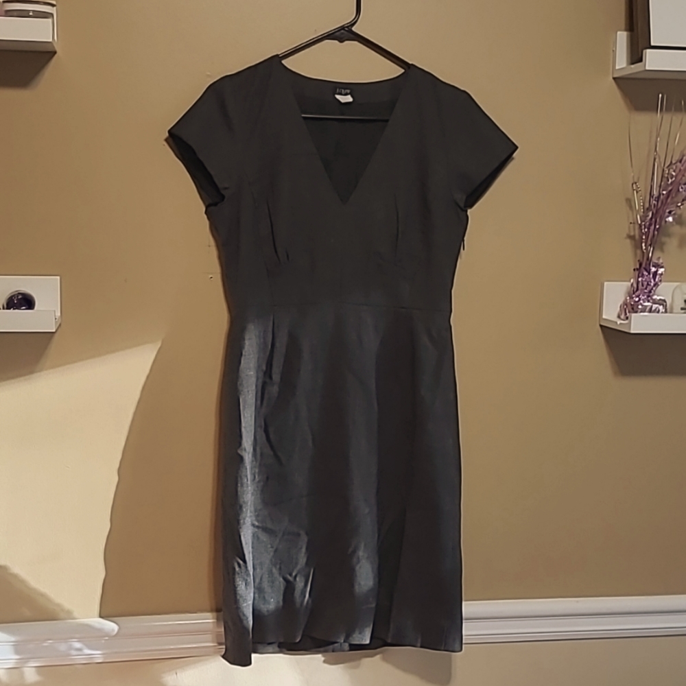 J. Crew Dark Gray Dress